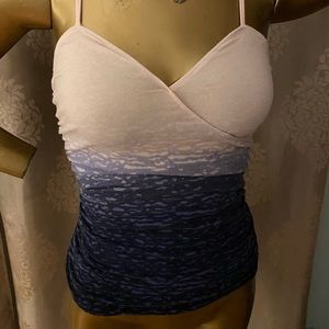 Silence + noise, Small, Pink/Blue Tank